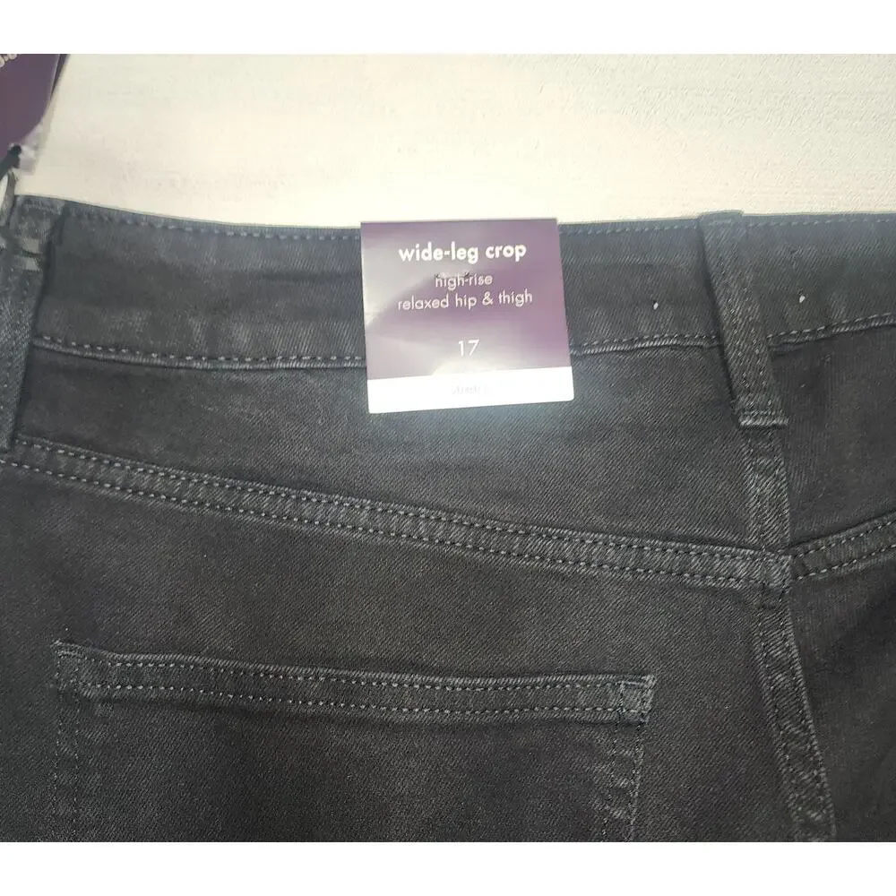 AVA & VIV Women's High rise flare jeans 17 W36''x L43''